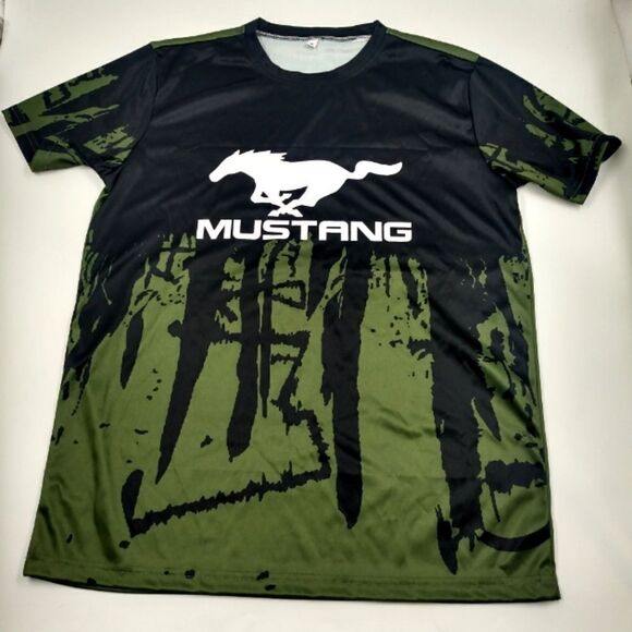 Ford Mustang Muscle Car T Shirt Top Men's SZ Med NWOT - Picture 9 of 9